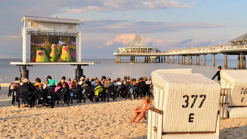 Kino-im-Meer Kino im Meer © Foto: Tourismus Sonneninsel Usedom