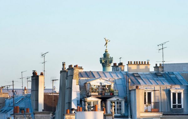 Hotel_Turenne_Blick_aus_Dachzimmer Hotel Turenne Paris - Blick aus dem Zimmer