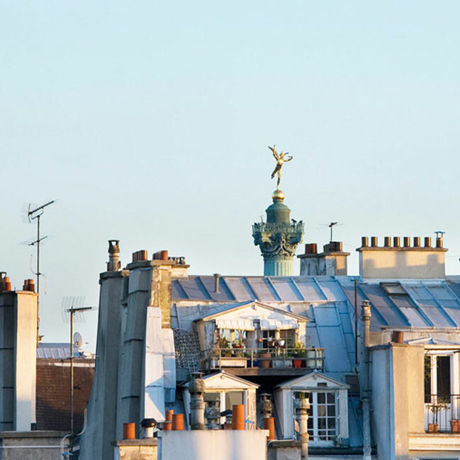 Hotel Turenne Paris - Blick aus dem Zimmer