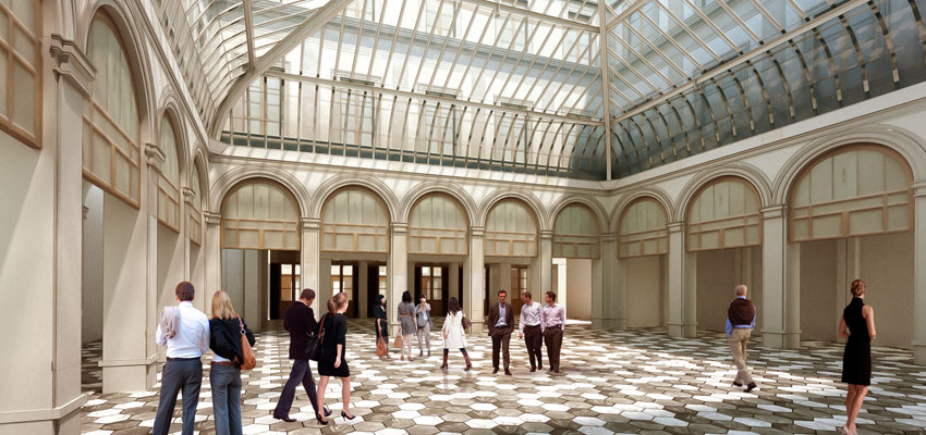 25h_Hours_Florence_Rendering_ArtInvest_Skylight1.Bild.25HoursPR.3 25 Hours Hotel Florenz - Skylight