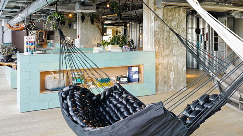 25hours Hotel Bikini Berlin, Lobby @ Foto: Andrea Fischer, Trips4Kids.de