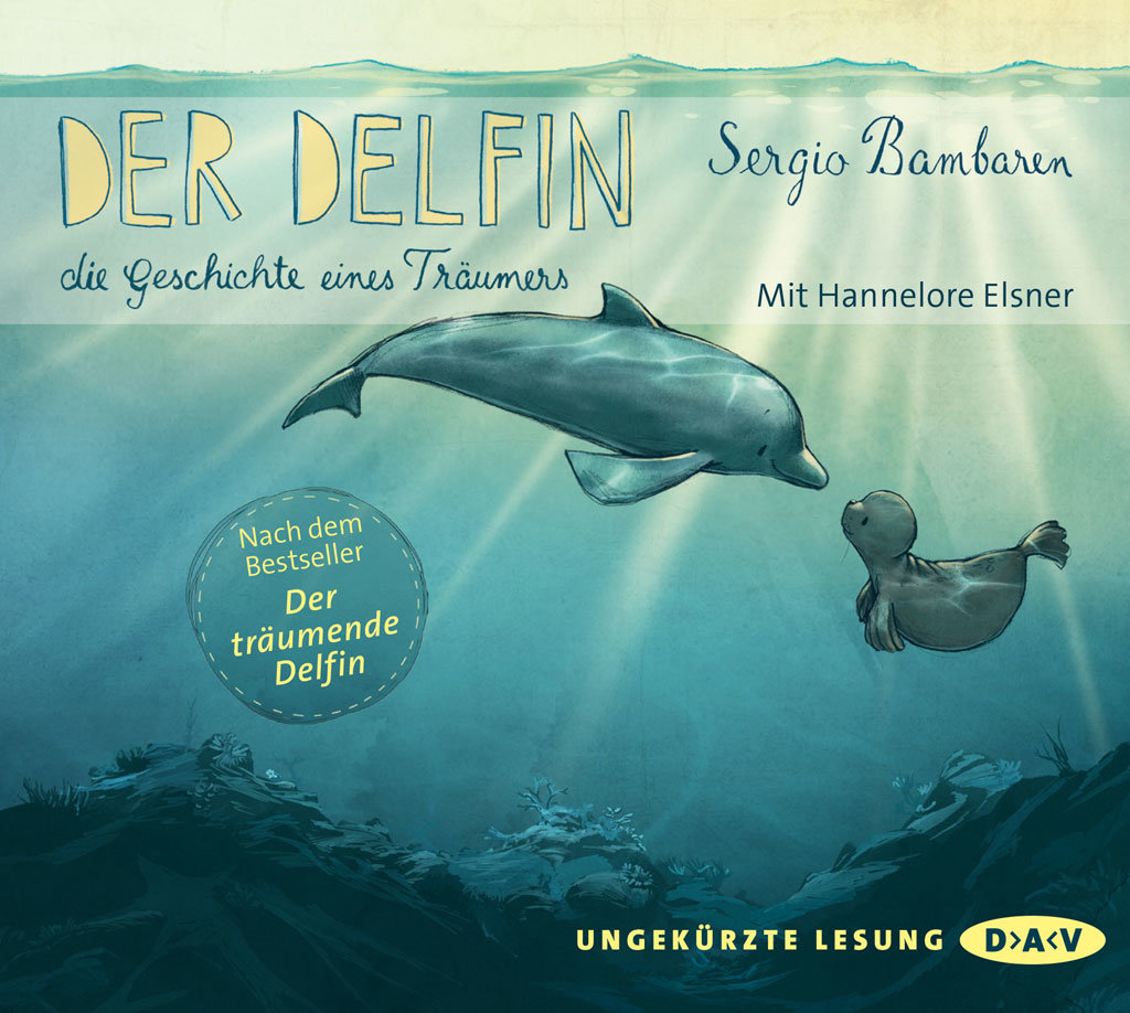 Die entzückende Geschichte des kleinen Delfins gibt es jetzt auch als Hörbuch, wunderbar erzählt und gesprochen von Hannelore Elsner. Wir verlosen drei Exemplare für interessierte kleine Hörer ab vier Jahren.