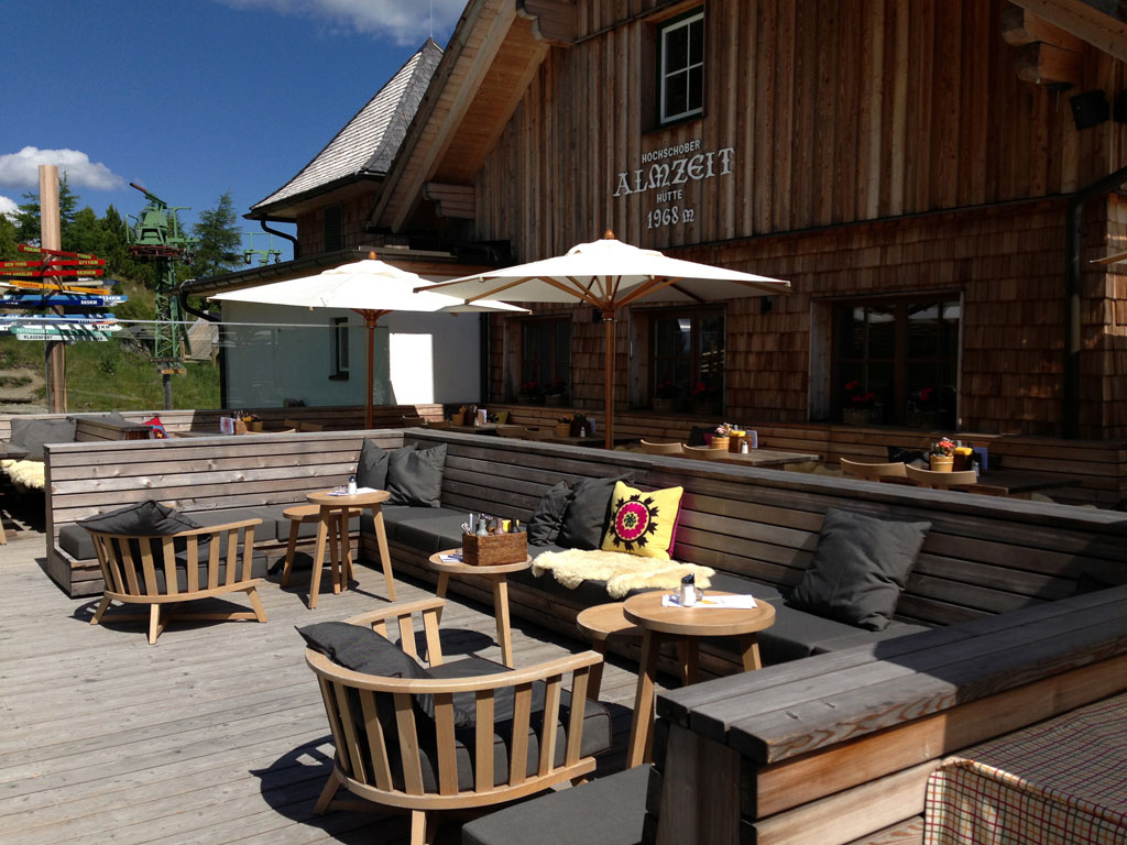 Hotel_Hochschober_Almzeit-Terrasse; Bild:_Sven_Müller Hochschober - Almzeit Terrasse