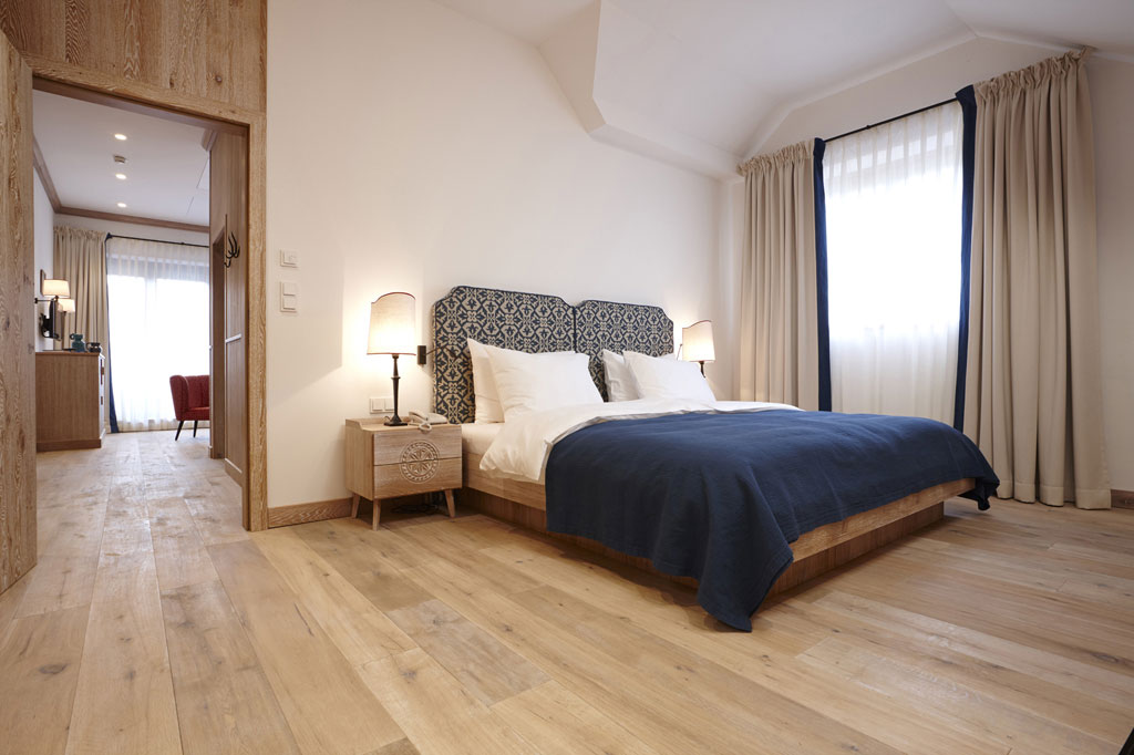 Hotel_Hochschober_Schlafzimmer/Suite; Bild: PR Hotel Hochschober Hotel Hochschober - Suite