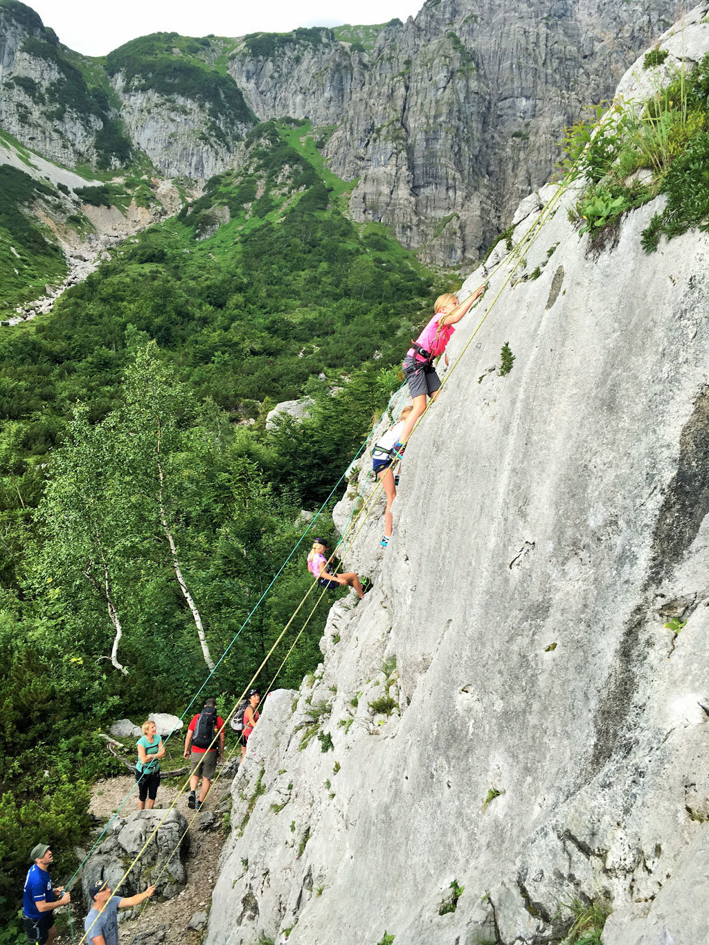 Klettern fuer Kinder_Murmeltierfelsen__Wilder Kaiser©AndreaFischer_Trips4Kids