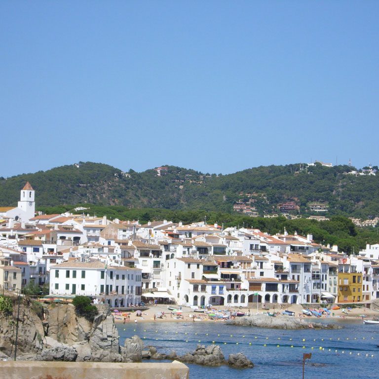 Hotel Sant Roc, Blick Strandweg