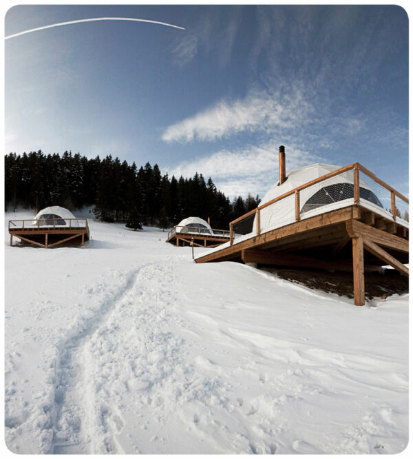 Whitepod_camp_round.Bild_PR_Whitepod Whitepod Lodge Wallis - Camp Round