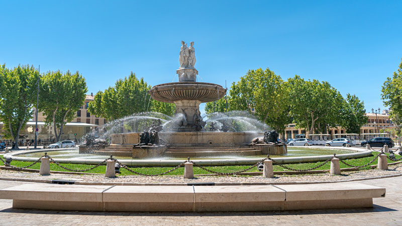 Aix-en-Provence.Rotonde.Bild.©-Thomas-Luppo.quer Aix-en-Provence - Rotonde Bild: Thomas Luppo