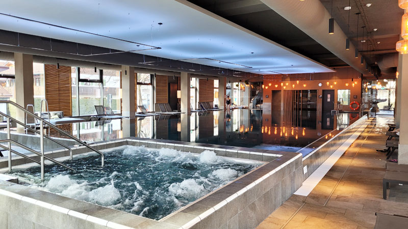 Spa im aja Hotel Garmisch-Partenkirchen Spa im aja Hotel Garmisch-Partenkirchen Foto: © Aline Scheuböck Trips4Kids.de