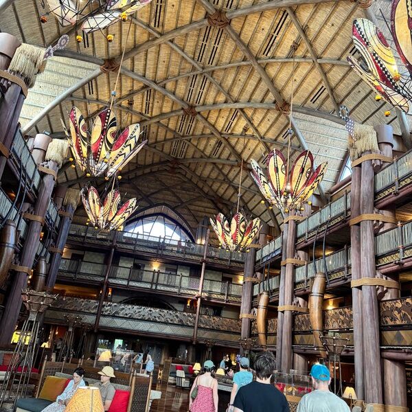 Animal Kingdom Lodge - Lobby Animal Kingdom Lodge - Lobby Foto: © Andrea Fischer, Trips4Kids.de