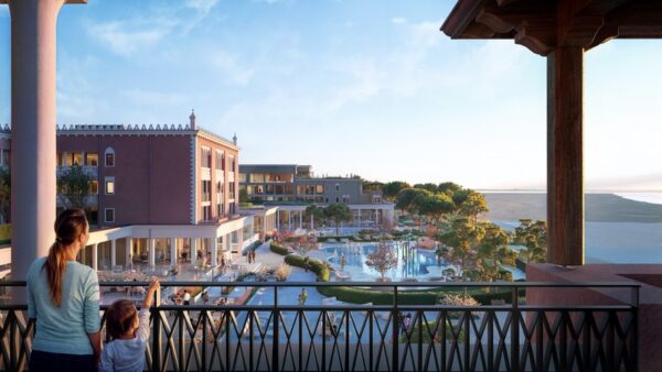 Ansicht-auf-die-Hotelanlage-Cavallino-Bianco-Caorle-Venezia Ansicht-auf-die-Hotelanlage-Cavallino-Bianco-Caorle-Venezia