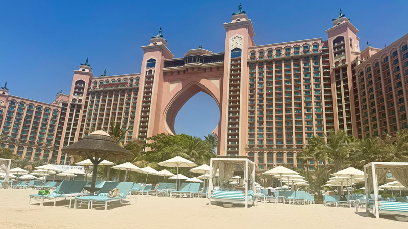 Atlantis-The-Palm-Beachfront Foto: © Andrea Fischer Trips4Kids.de