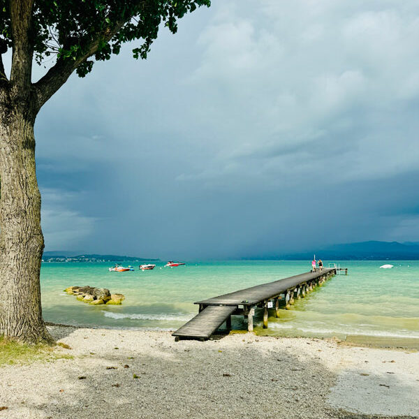Badesteg-Camping-San-Francesco-- Badesteg-Camping-San-Francesco-- Foto: © Andrea Fischer, Trips4Kids.de