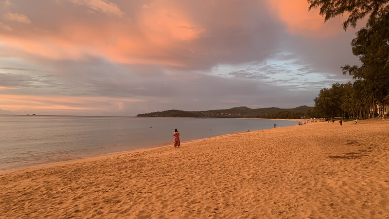Bang Tao Strand Sonnenuntergang Bang-Tao Strand, Sonnenuntergang Foto: © Andrea Fischer