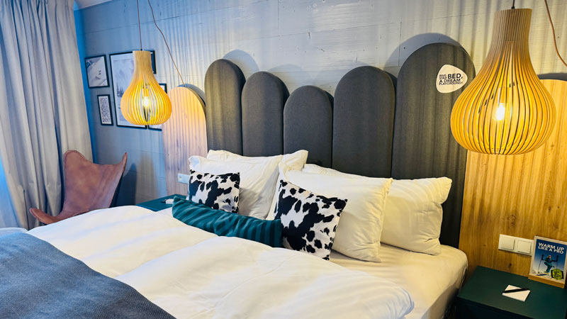 Bett-Places-by-Valamar-Obertauern Bett-Places-by-Valamar-Obertauern Foto: © Andrea Fischer Trips4Kids.de
