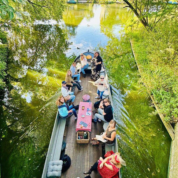 Boot-Alkmaar-von-oben Foto: © Pressereise Foto: Alkmaar