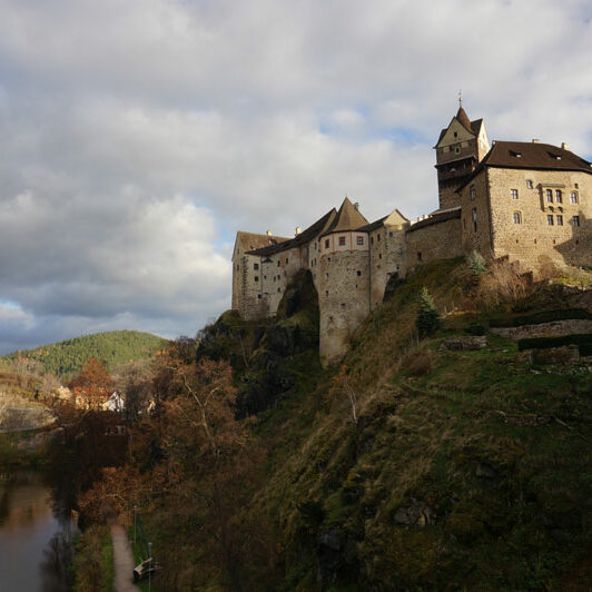 Burg Loket Tschechien