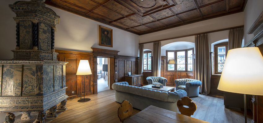 Castel-Hoertenberg_Stube-Suite.Bild.CastelHoertenberg.GiovanniDeSandre.quer Castel Hoertenberg Suite Stube