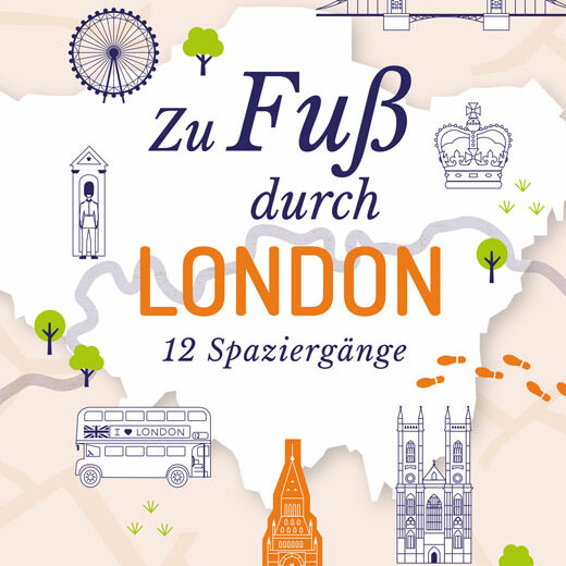 Zu Fuß durch London - Cover Bild: Droste Verlag PR