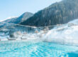 Das SeeMOUNT Nature Resort - Infinity Pool im Winter Bild: Diana Consulting