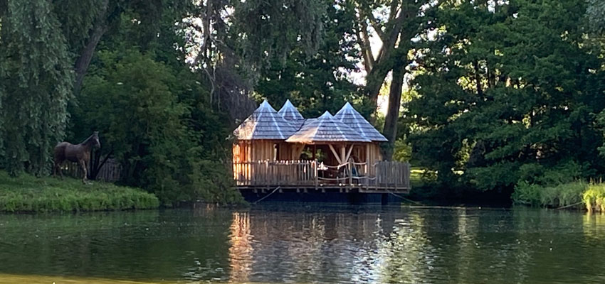 Domaine Natureza - Huette im See