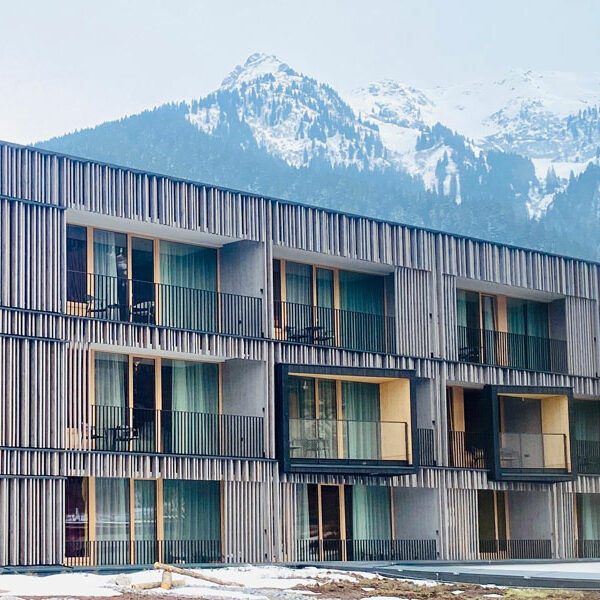 Falkensteiner-Montafon-Fassade Falkensteiner-Montafon-Fassade Foto: © Andrea Fischer, Trip
