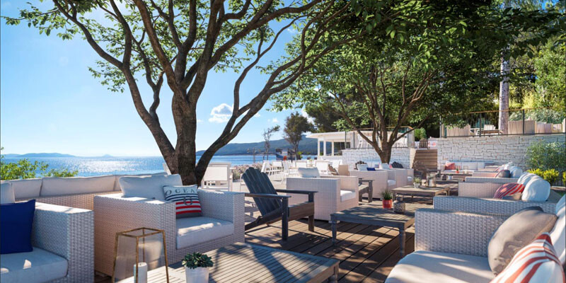 Valamar Girandella Resort Isrtien Terrasse Valamar Girandella Resort Isrtien Terrasse