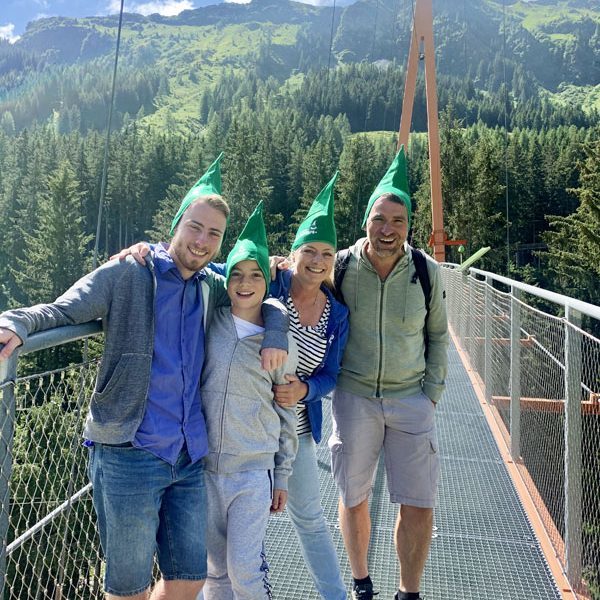 Golden-Gate-der-Alpen Family, Baumwipfelpfad, Golden-Gate-der-Alpen Saalbach-Hinterglemm @ Foto: Andrea Fischer
