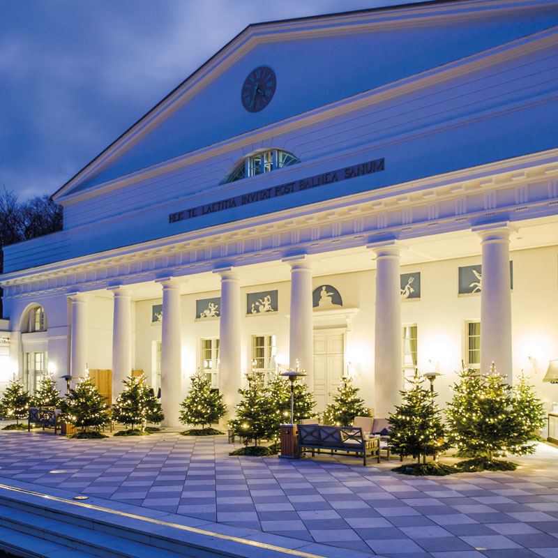 Grand Hote Heiligendamm - Kurhaus mit XMAS-Deko