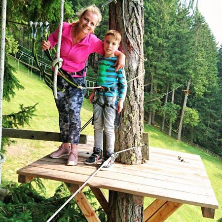 Taseralm Hochseilgarten Foto: Andrea Fischer