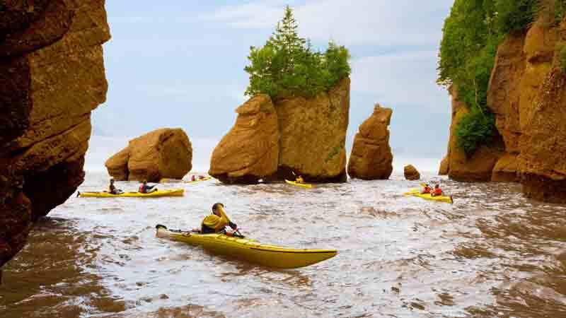 Hopewell-Rocks-high-tide-Foto-A.Friedlaender Hopewell Rocks high tide