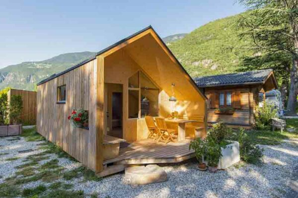 Hotel-Steiner-Arch_Cabin.Bild.Campingpark_SteinerPR.1 Campingpark Steiner - Arch Cabin Bild: Campingpark Steiner PR