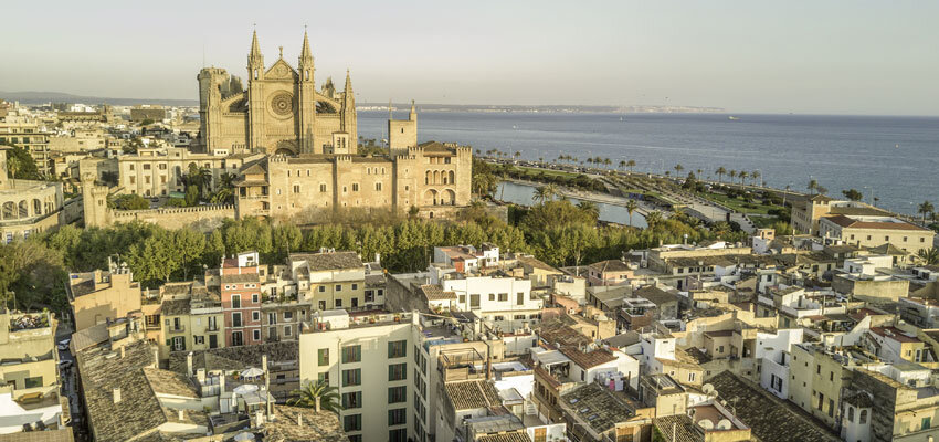 Hotel Tres Ausblick Ausblick auf Palma