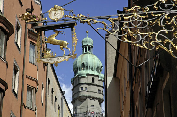 Innsbruck - Schilder Gastroszene