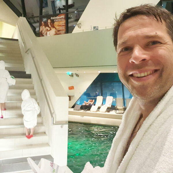 Henry im Karawankenhof-Therme Foto: © Henry Berndt, Trips4Kids.de