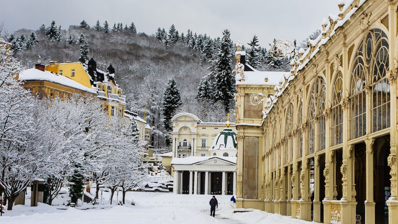 Karlsbad Winterstimmung Bild: Shutterstock; Nikol Petr
