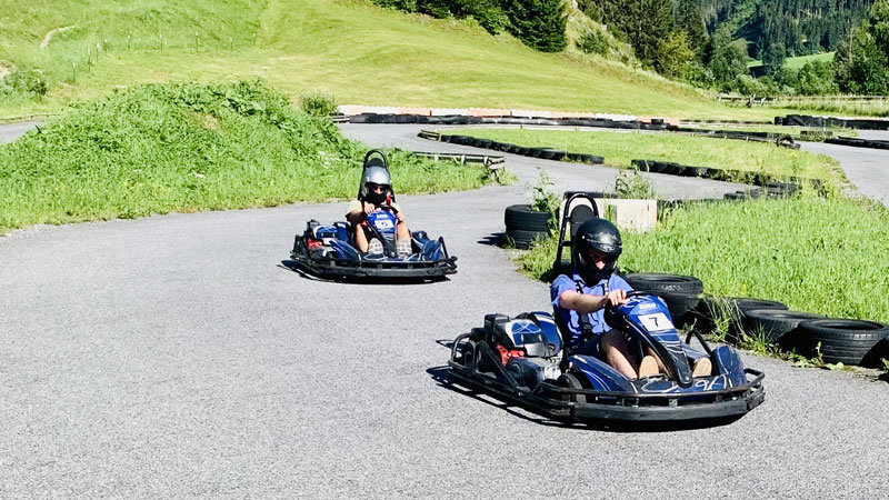 Kartbahn-Saalbach Kartbahn-Saalbach-Hinterglemm @ Foto: Trips4Kids.de, Andrea Fischer