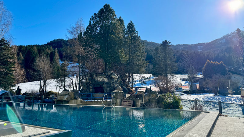 Kirchheimerhof-Outdoor-Pool-Winter © Foto: Andrea Fischer