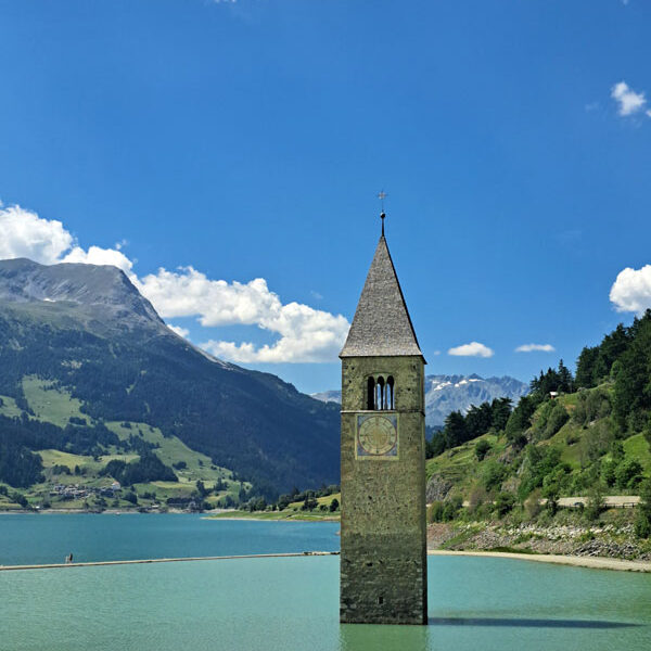 Reschensee - Kirchturm im Wasser Bild: Antoinette Schmelter-Kaiser