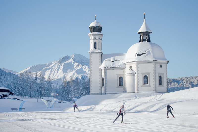 Langlaufen in Seefeld-Seekirchl