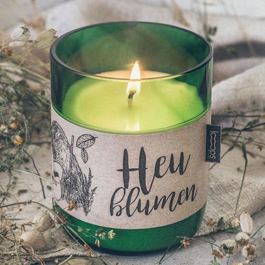 Looops-Kerzen_Heublumen.Bild.LooopsPR.2 Looops Kerzen - Heublume