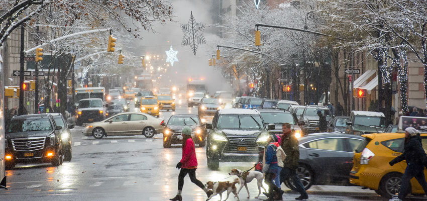 Madison Avenue im Winter Madison Avenue im Winter