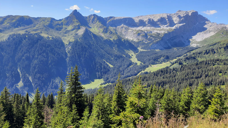 Montafon - Gauertal Aussicht