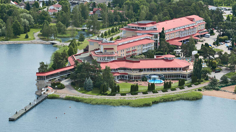 Naantali-Spa-Hotel-von-oben Naantali Spa Hotel Luftbild © Foto: Naantali Spa Hotel
