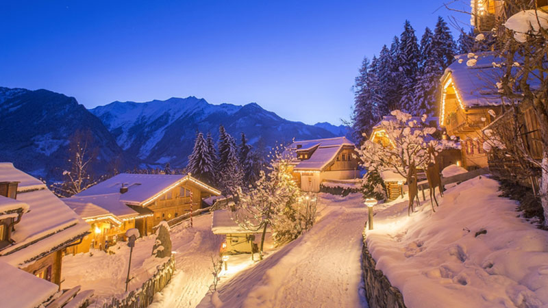 naturdorf_oberkuehnreit_bei_nacht_im_winter.Bild_franz_reifmueller_naturdorf_oberkuehnreit.quer Naturdorf Oberkuehnreit - bei Nacht im Winter Bild: Franz Reifmueller