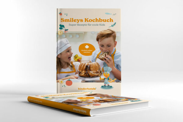 Original-Kinderhotels-Europa_Smileys-Kochbuch.Bild.Kinderhotels-Europa-GmbH Kinderkochbuch Smileys von Kinderhotels.com