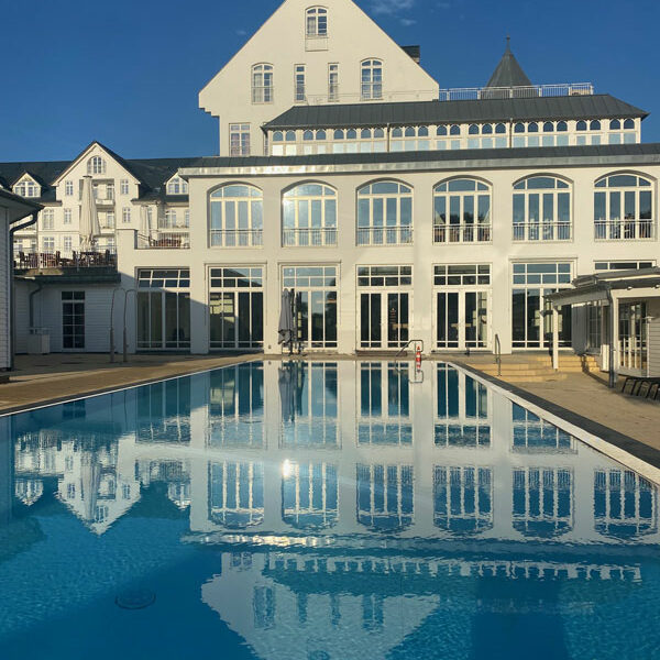 Precise Hotel Schwielowsee: Outdoorpool Bild: Sandra Müller-Hofner, T4K