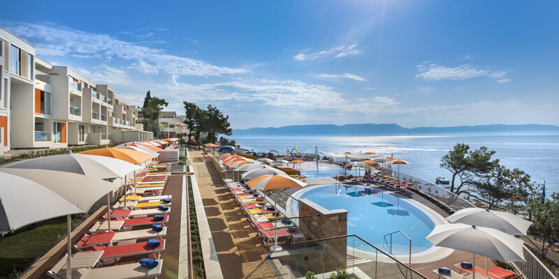 Valamar Girandella Resort Isrtien Pool Valamar Girandella Resort Children splash zone pool
