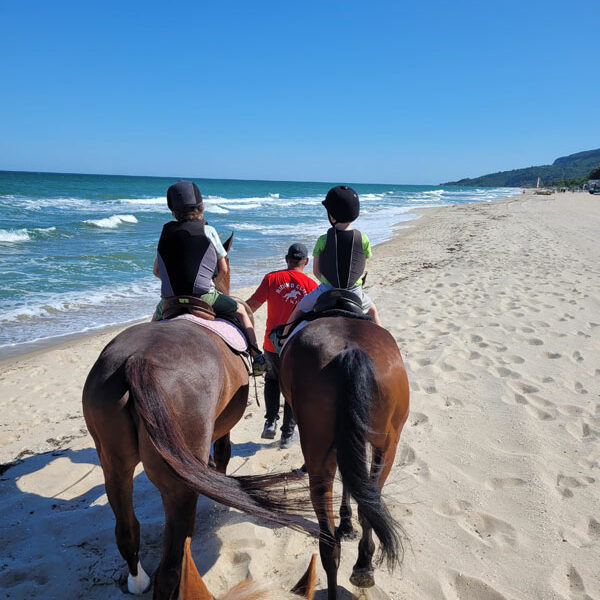 reiten_Albena_Bulgarien Reiten am Strand -Albena, Bulgarien, Foto: © Aline Scheuböck, Trips4Kids.de