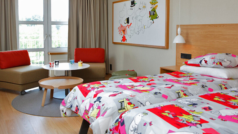 rooms naantali spa-moomin Mumin-Zimmer für Familien im Naantali Spa © Foto: Naantali Spa Hotel
